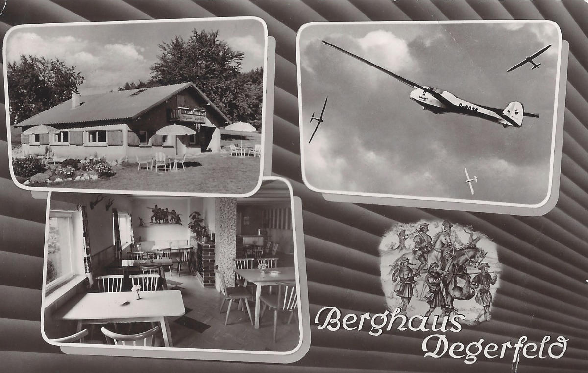 Berghaus Degerfeld Postkarte von früher