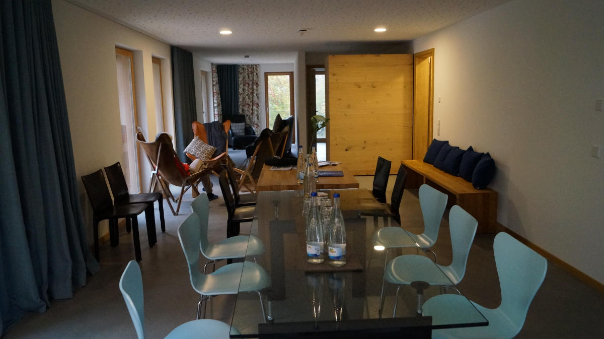 Kleiner Tagungsraum bestuhlt im Berghaus Degerfeld