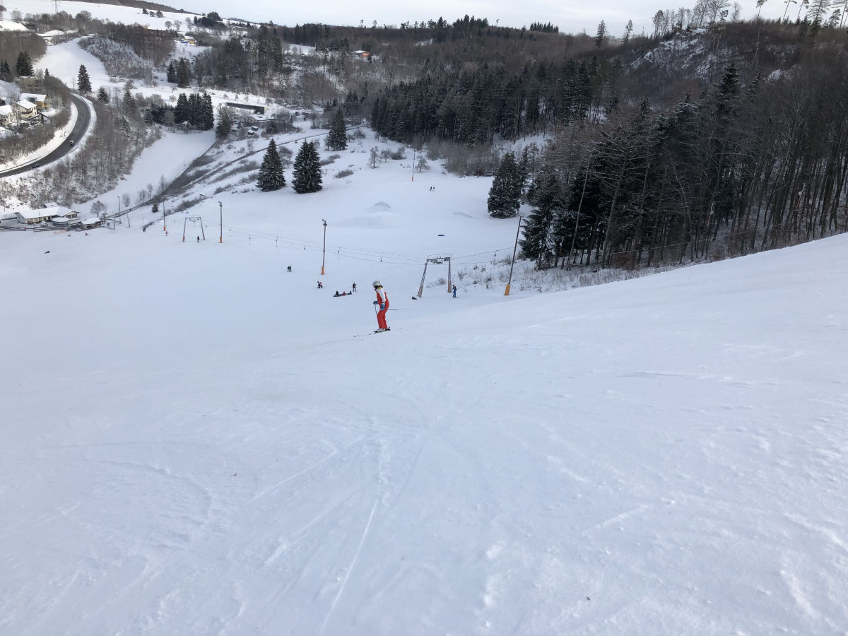 Skifahren im Schalkental